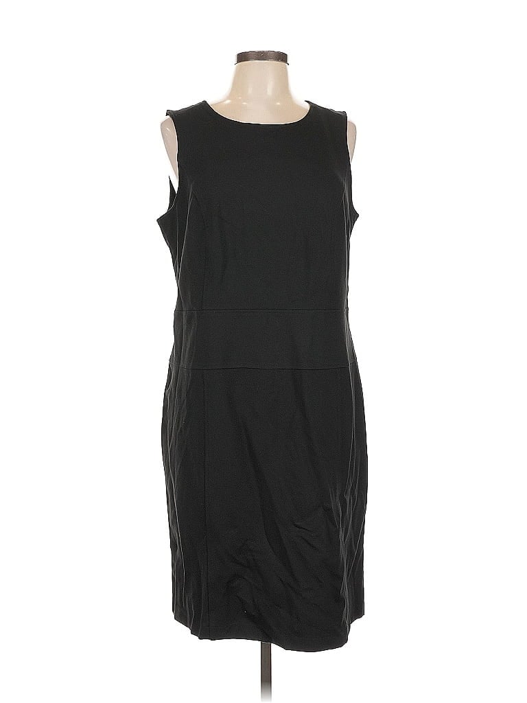Pre-owned Signature Collection Casual Dress In Black