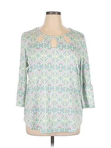 Ruby Rd. 3/4 Sleeve Blouse (view 1)