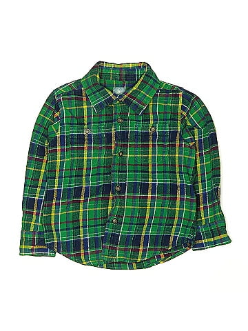 Baby Gap Outlet Long Sleeve Button-Down Shirt (view 1)