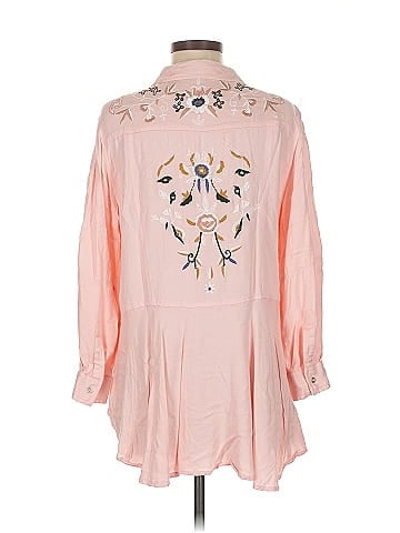 Nostalgia 3/4 Sleeve Button-Down Shirt (view 2)