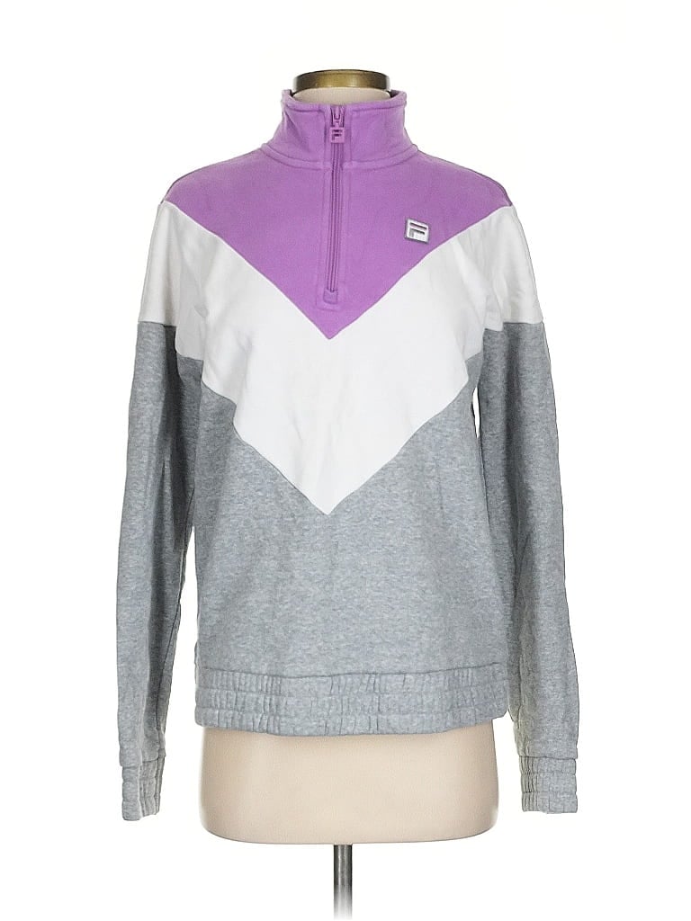 Pre-owned Fila Sweatshirt In Purple