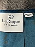 La Roque Teal Blue 3/4 Sleeve Blouse Size L - photo 6