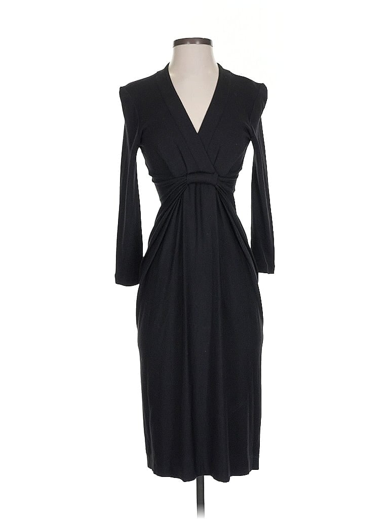 Pre-owned Bcbgmaxazria Cocktail Dress In Black