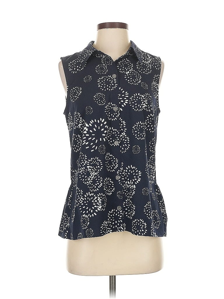 CABI Pre-owned Sleeveless Blouse In Blue