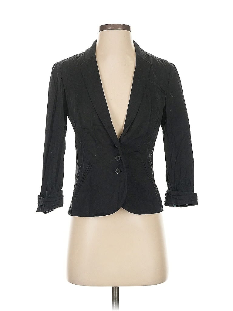 Pre-owned Express Blazer Jacket In Black