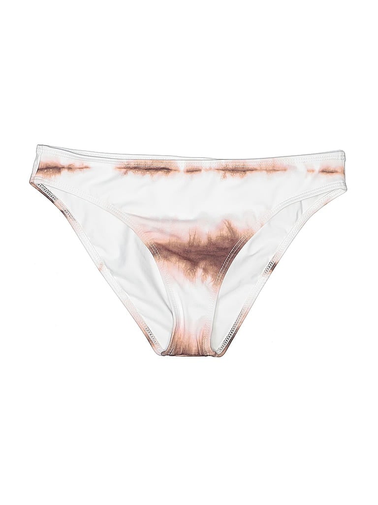 Pre-owned Splendid Swimsuit Bottoms In White