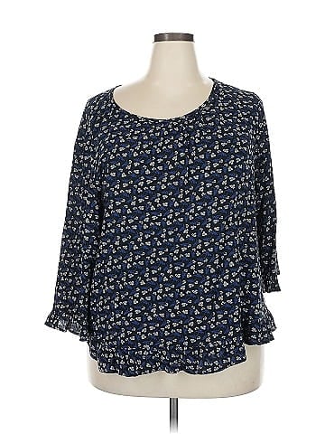 Gap Outlet 3/4 Sleeve Blouse (view 1)