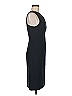 Halston Heritage Solid Black Cocktail Dress Size 6 - photo 4
