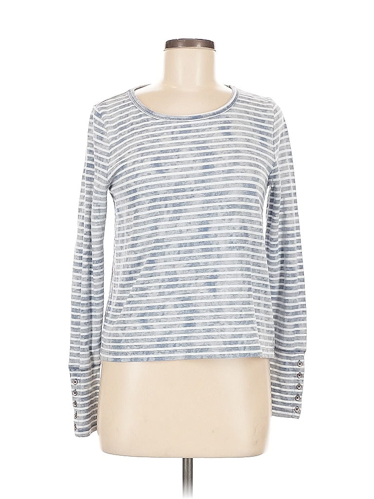 LUCKY LOTUS Pre-owned Long Sleeve T-shirt In Blue