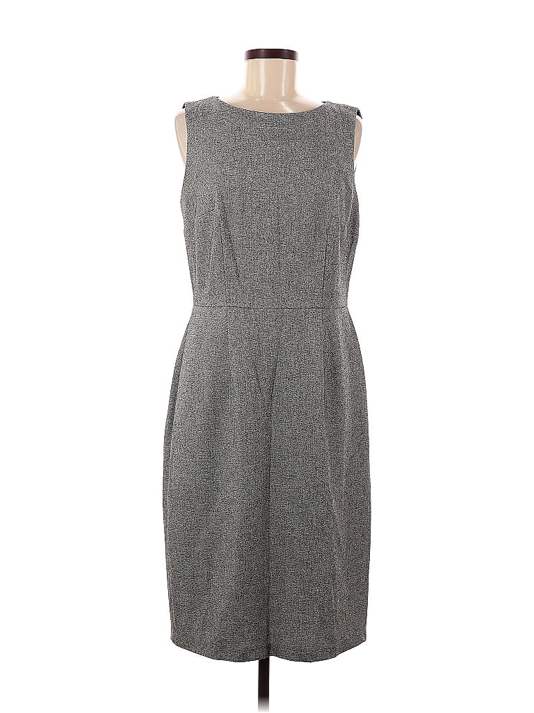 Pre-owned Apt. 9 Casual Dress In Gray