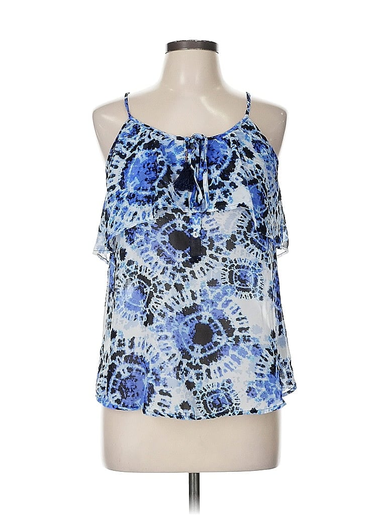 EIGHT SIXTY Pre-owned Sleeveless Blouse In Blue