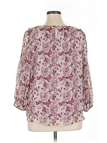 LC Lauren Conrad 3/4 Sleeve Blouse (view 2)