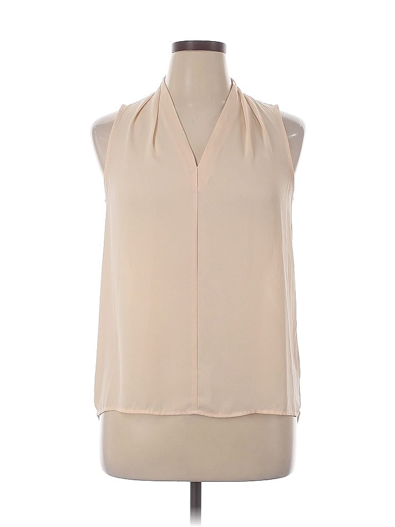 Pre-owned Mossimo Sleeveless Blouse In White