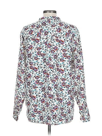 Isabel Marant Long Sleeve Silk Top (view 2)