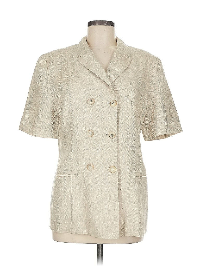 Click to view more detailed imagery on our partner's website Pre-owned Harve Benard By Benard Holtzman Blazer Jacket In Brown