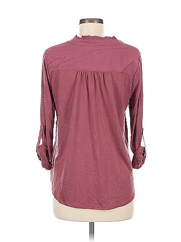 Porridge 3/4 Sleeve Blouse (view 2)