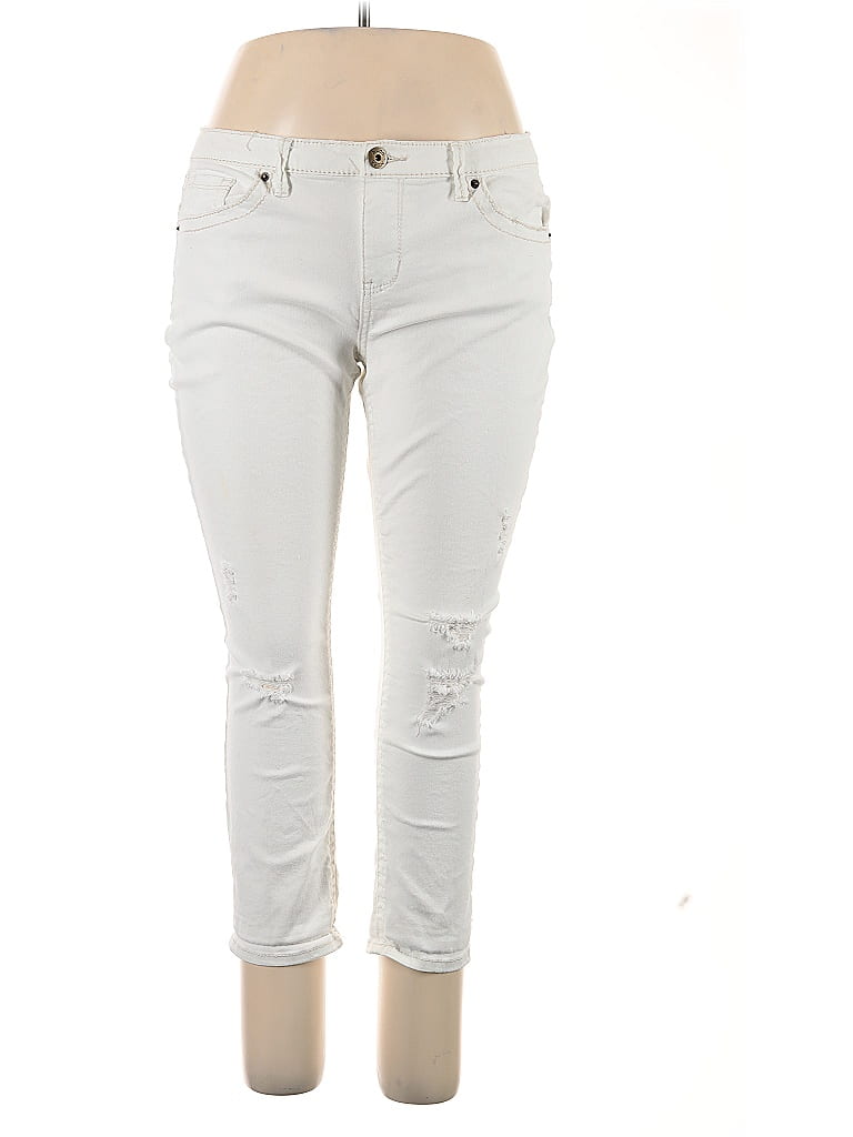 Pre-owned Mudd Jeans In White