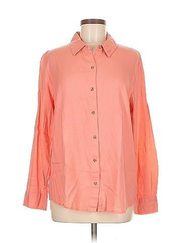 Candace Cameron Bure Long Sleeve Button-Down Shirt (view 1)