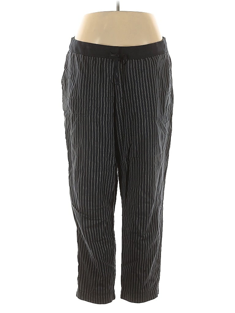 Pre-owned Jjill Casual Pants In Silver