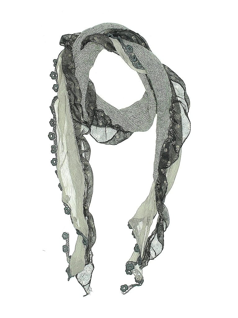 Pre-owned Unbranded Scarf In Gray