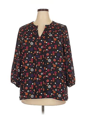 41Hawthorn 3/4 Sleeve Blouse (view 1)