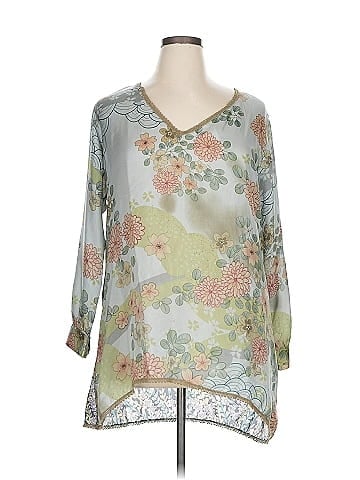 Johnny Was 3/4 Sleeve Blouse (view 1)