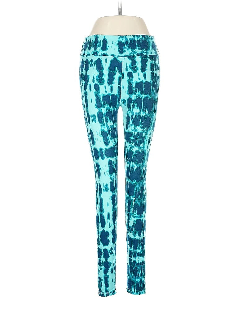 Pre-owned Lularoe Active Pants In Blue