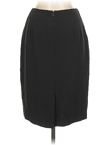 Linda Allard Ellen Tracy Silk Skirt (view 2)