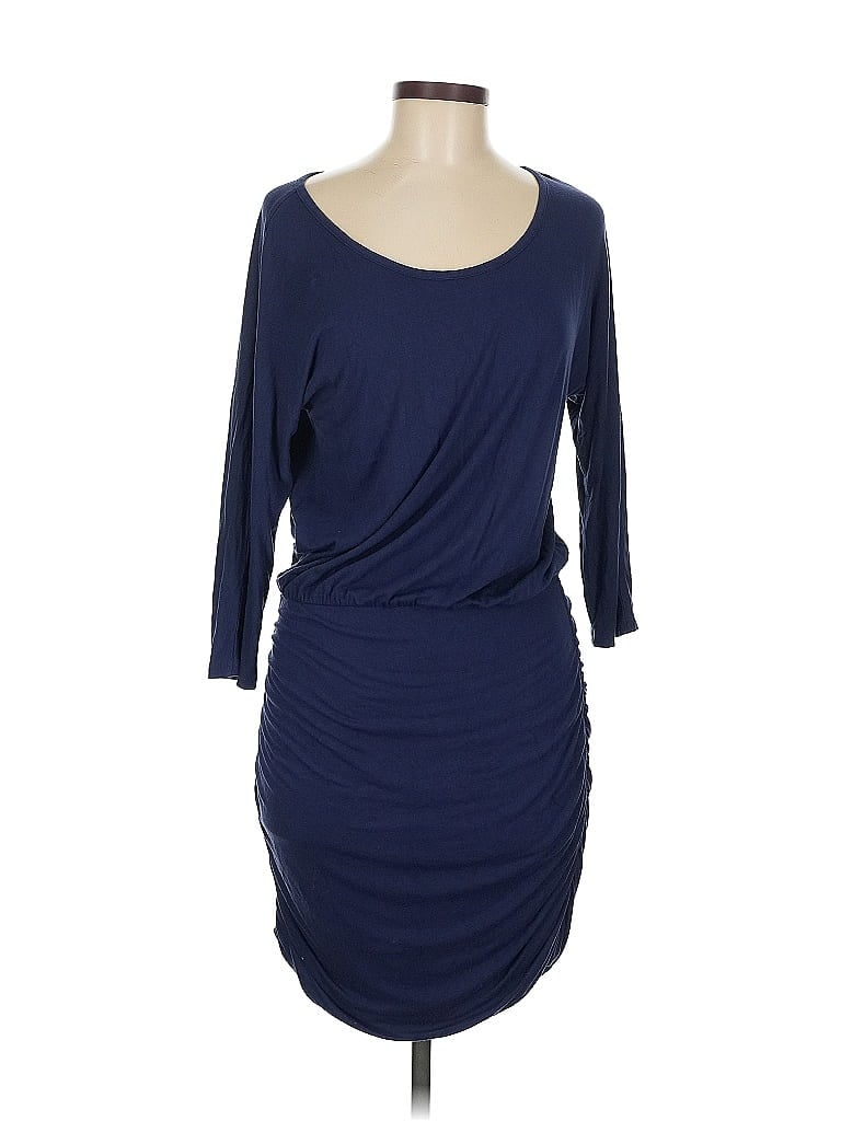 Pre-owned Venus Casual Dress In Blue