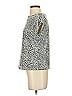 Esley Silver Short Sleeve Blouse Size S - photo 5