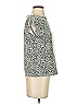 Esley Silver Short Sleeve Blouse Size S - photo 4
