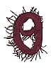 Unbranded Burgundy Scarf One size - photo 1