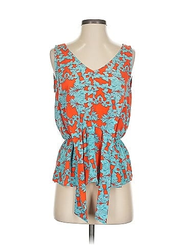 MYNE Sleeveless Silk Top (view 1)