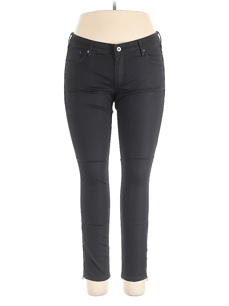 Pre-owned &denim By H&m Jeggings In Black