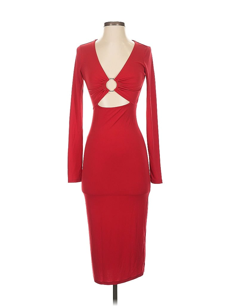 Click to view more detailed imagery on our partner's website Pre-owned Forever 21 Cocktail Dress In Red