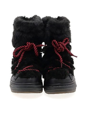 Moncler Insolux M Faux Shearling-Trimmed Leather Boots (view 2)