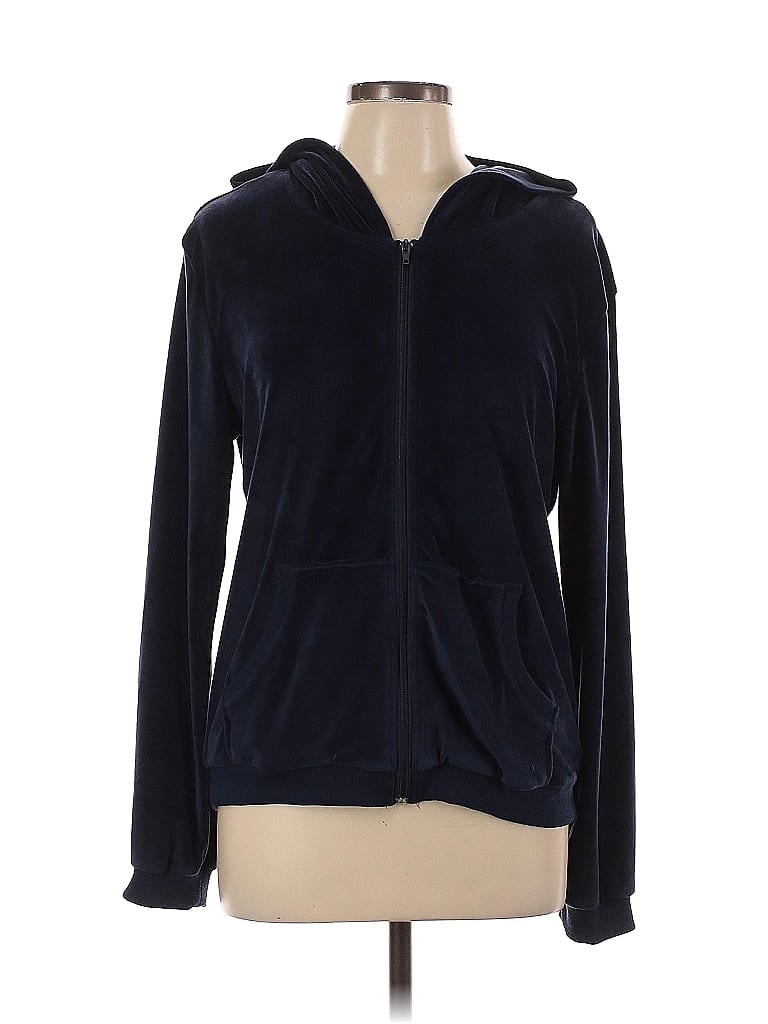 Pre-owned Hotouch Zip Up Hoodie In Blue