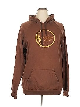 John Galt Brown Pullover Hoodie One size