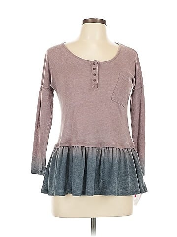 Hidden Heart Long Sleeve Top (view 1)