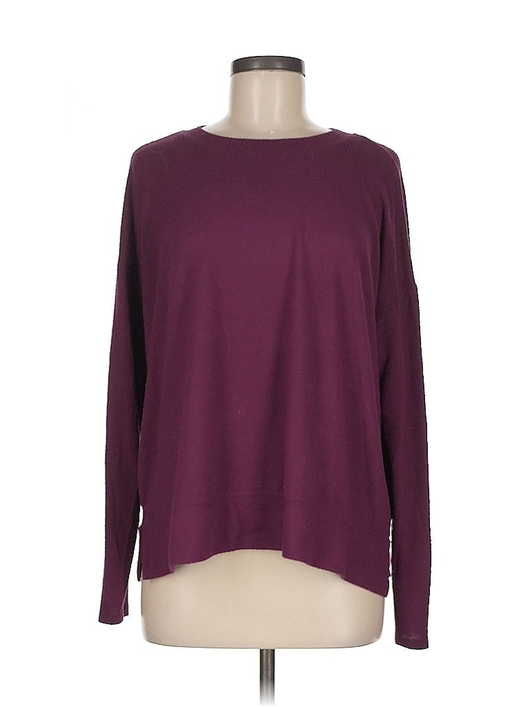 Click to view more detailed imagery on our partner's website Pre-owned Lucky Brand Pullover Sweater In Purple