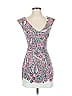 French Connection Paisley Silver Pink Cocktail Dress Size 2 - photo 1
