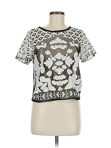 Bar III Short Sleeve Top (view 1)