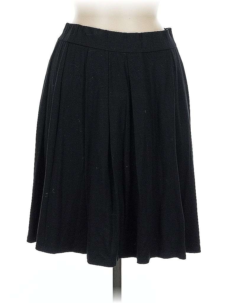 Pre-owned Eileen Fisher Formal Skirt In Black