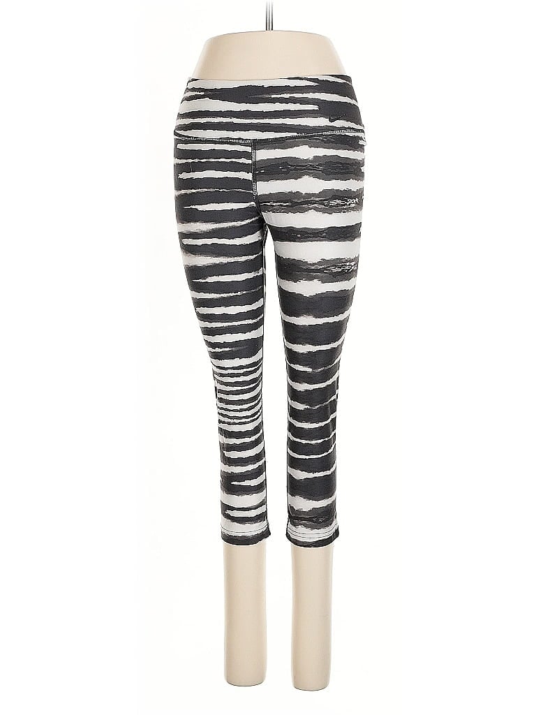 Pre-owned Assorted Brands Leggings In Silver