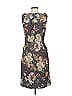 Tabitha Print Gray Cocktail Dress Size 4 - photo 2