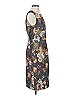Tabitha Print Gray Cocktail Dress Size 4 - photo 4