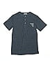 Dex Blue Short Sleeve Henley Size M (baby) - photo 1