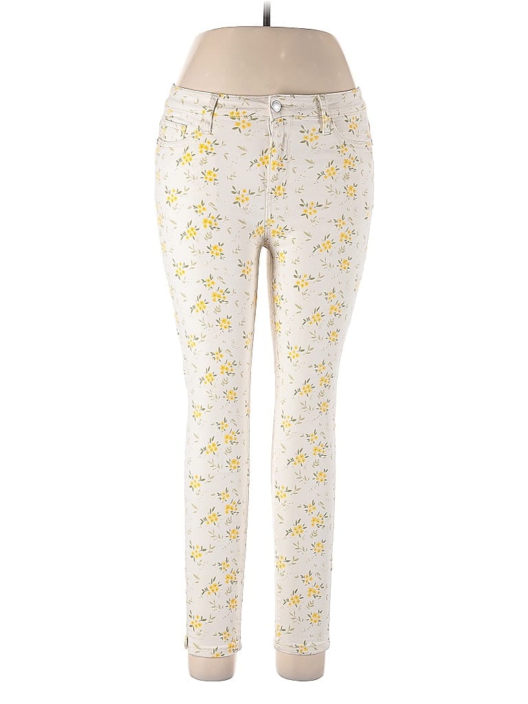 Pre-owned Judy Blue Jeggings In Yellow