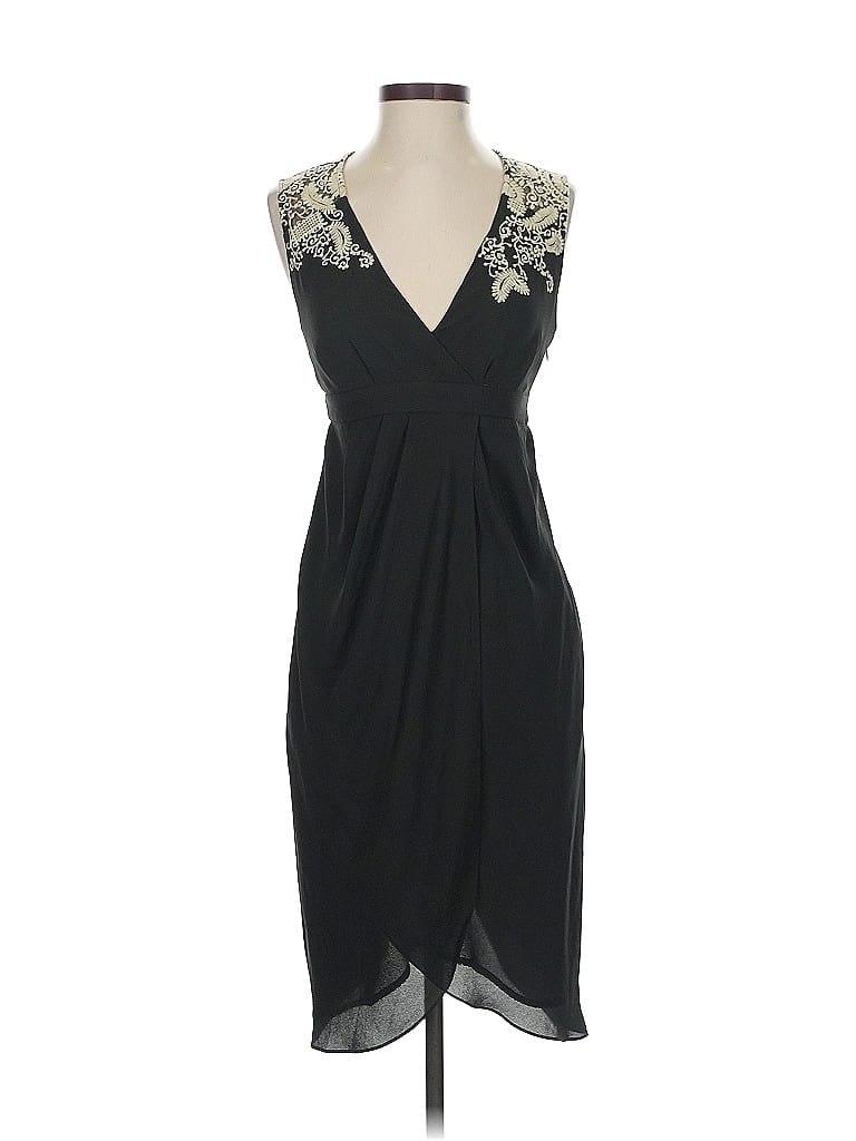 Pre-owned Meadow Rue Cocktail Dress In Black