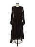 Malou 100% Polyester Brown Casual Dress Size EU 38 / US 8 - photo 1
